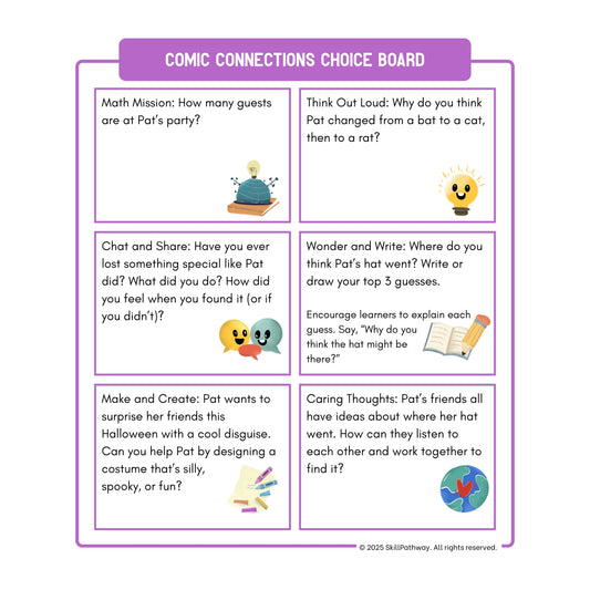 Extend the Fun: Pat and Her Hat Learning Pack