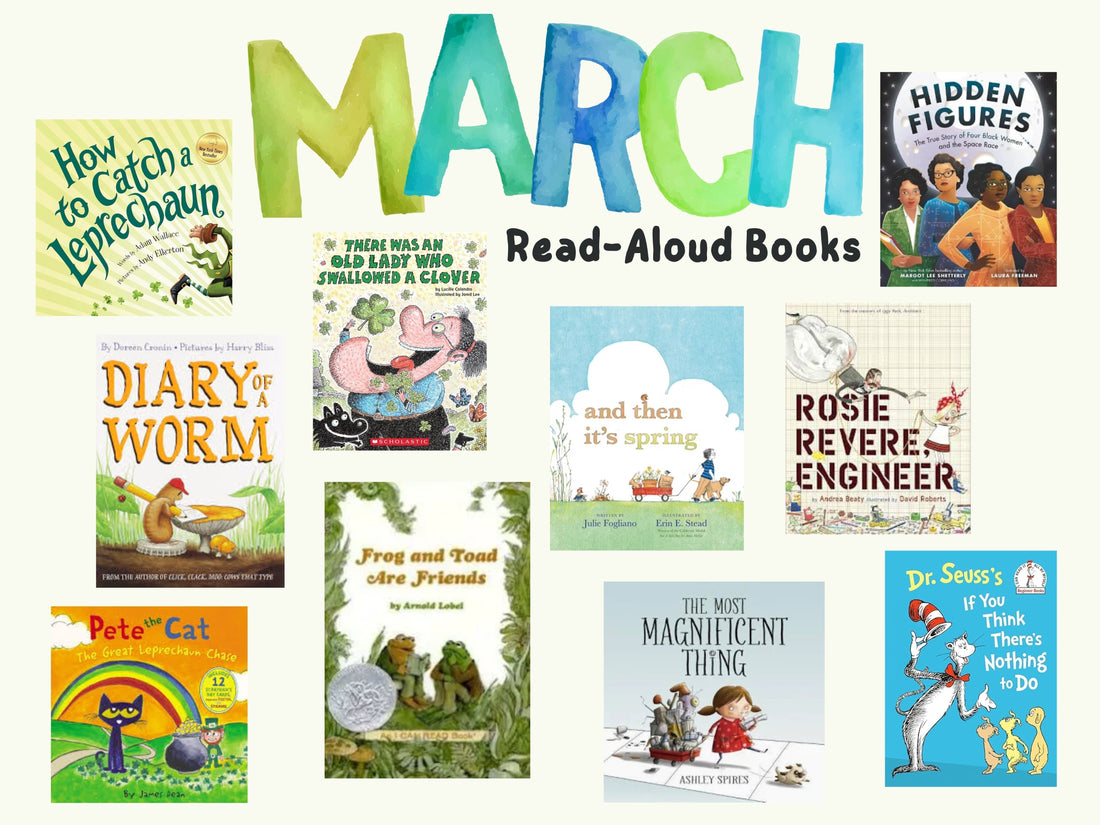 March Read-Aloud Books for First Grade