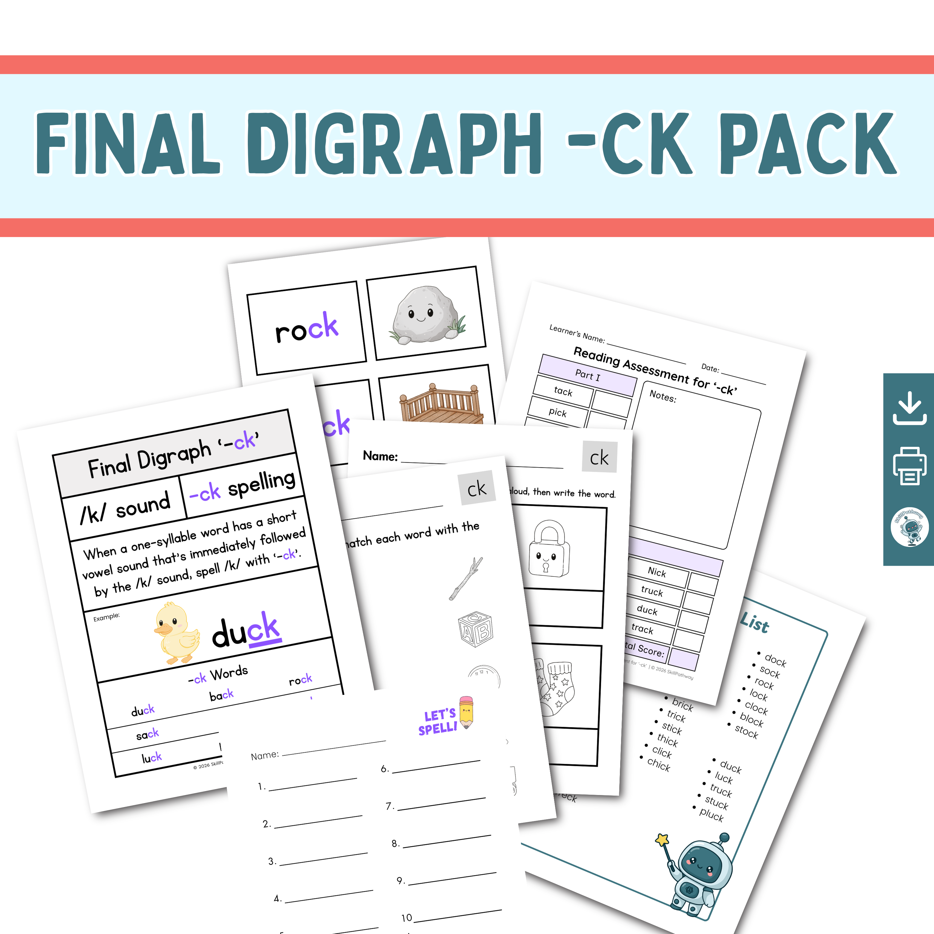 Final Digraph '-ck' Pack