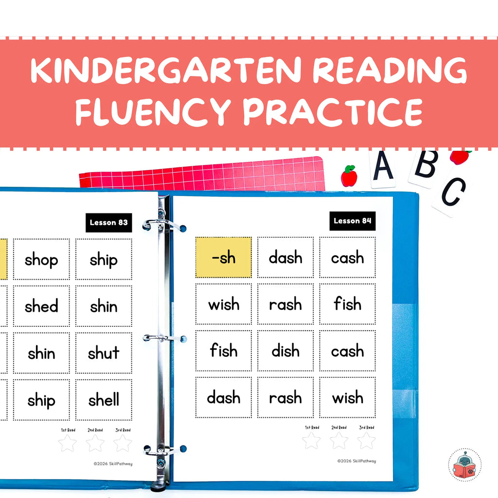 Growing Readers: Kindergarten Reading Fluency Practice