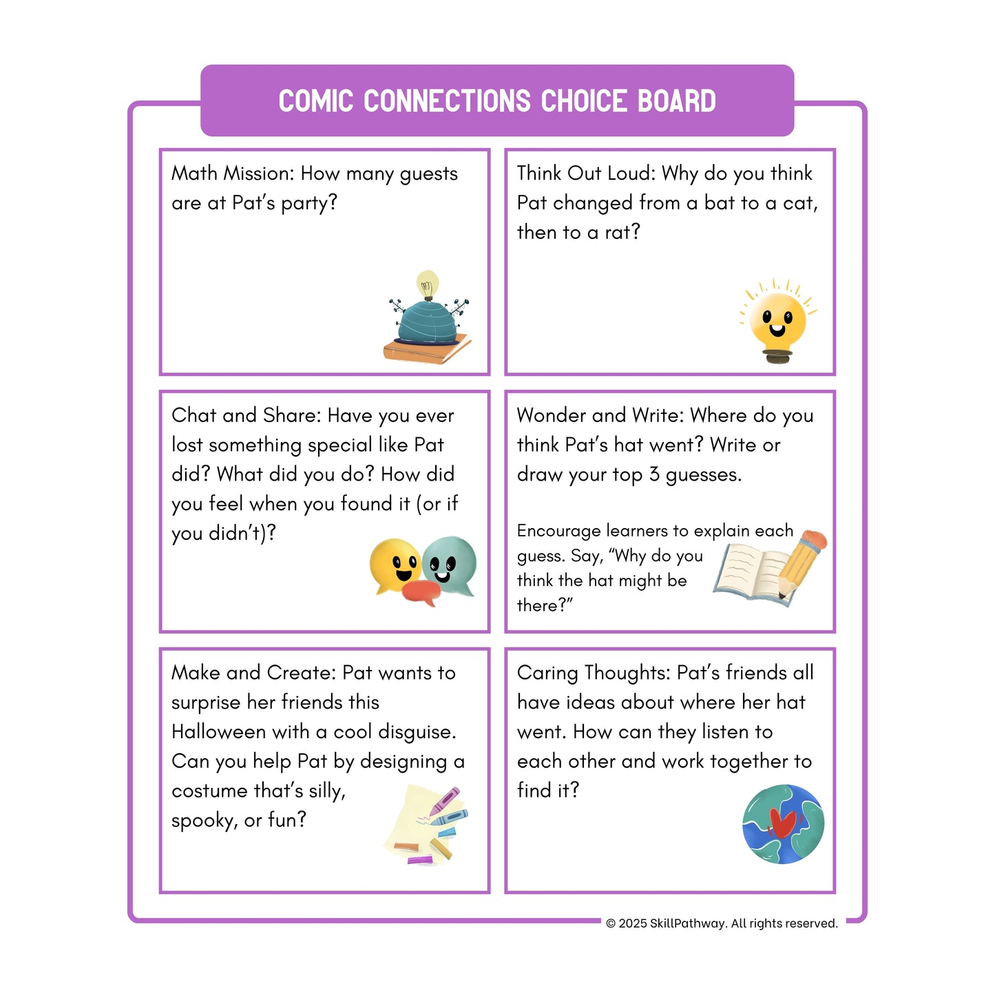 Extend the Fun: Pat and Her Hat Learning Pack