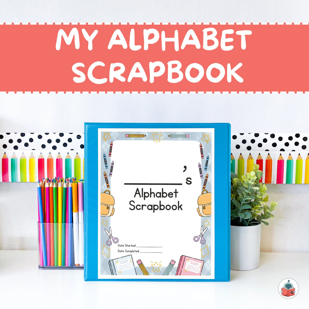 Printable Alphabet Scrapbook for Kids