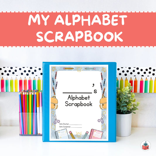 Printable Alphabet Scrapbook for Kids
