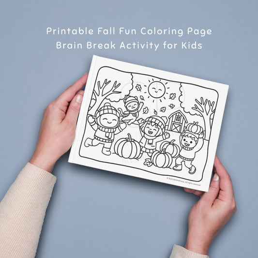 Fall Fun Coloring Page