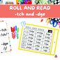 Roll and Read Game: Trigraphs
